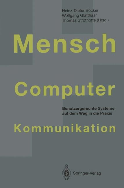 Mensch-Computer-Kommunikation - 