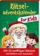 Cover-Bild zum Titel 'Rätseladventskalender for Kids 2' von 'Hanna Goldhammer'