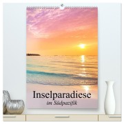 Cover-Bild zum Titel 'Inselparadiese im Südpazifik (hochwertiger Premium Wandkalender 2026 DIN A2 hoch), Kunstdruck in Hochglanz' von 'Elisabeth Stanzer'