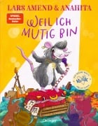 Cover-Bild zum Titel 'Die kleine Ratte Kwiik macht stark. Weil ich mutig bin' von 'Lars Amend, Anahita'