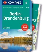 Cover-Bild zum Titel 'KOMPASS Wanderführer Berlin-Brandenburg, 75 Touren mit Extra-Tourenkarte' von 'Michael Will'