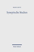 Cover-Bild zum Titel 'Synoptische Studien' von 'Hans Dieter Betz'