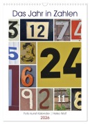 Cover-Bild zum Titel 'Das Jahr in Zahlen (Wandkalender 2026 DIN A3 hoch), CALVENDO Monatskalender' von 'Heiko Wolf'