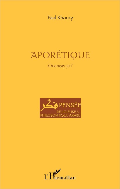 Aporétique - Paul Khoury