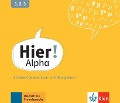 Cover-Bild zum Titel 'Hier! Alpha. 6 Audio-CDs' von 'Vasili Bachtsevanidis, Alexis Feldmeier García, Elisabeth Kunze'