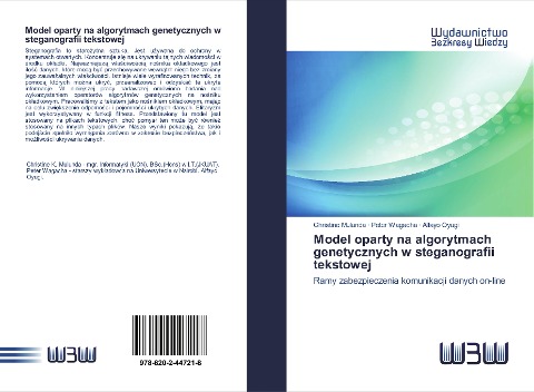 Model oparty na algorytmach genetycznych w steganografii tekstowej - Christine Mulunda, Peter Wagacha, Alfayo Oyugi