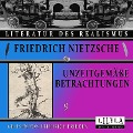 Cover-Bild zum Titel 'Unzeitgemäße Betrachtungen 9' von 'Friedrich Nietzsche'