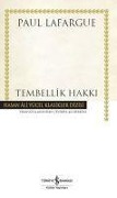 Cover-Bild zum Titel 'Tembellik Hakki' von 'Paul Lafargue'
