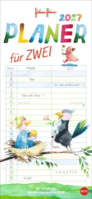 Helme Heine: Planer für zwei 2027 - 