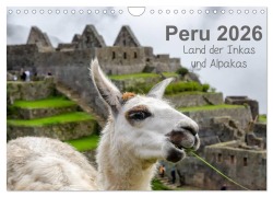 Peru - Land der Inkas und Alpakas (Wandkalender 2026 DIN A4 quer), CALVENDO Monatskalender - Oliver Nowak