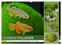 Cover-Bild zum Titel 'Outdoor-Aquaristik (Wandkalender 2026 DIN A2 quer), CALVENDO Monatskalender' von 'Rudolf Pohlmann'