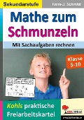 Cover-Bild zum Titel 'Mathe zum Schmunzeln / Sekundarstufe - Mit Sachaufgaben rechnen' von 'Hans-J. Schmidt'