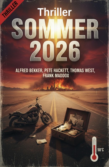 Thriller Sommer 2026 - Alfred Bekker, Thomas West, Frank Maddox, Pete Hackett