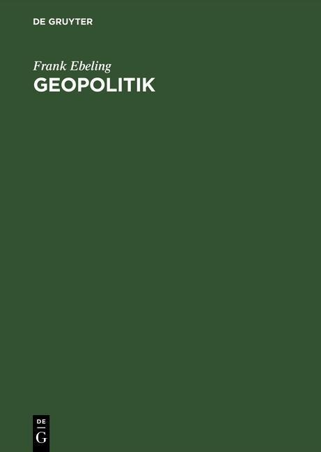 Geopolitik - Frank Ebeling