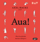 Cover-Bild zum Titel 'Aua! Die Geschichte meines Körpers' von 'Axel Hacke'