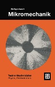 Cover-Bild zum Titel 'Mikromechanik' von 'Stephanus Büttgenbach'