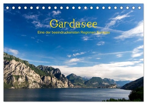 Gardasee / CH-Version (Tischkalender 2024 DIN A5 quer), CALVENDO Monatskalender - Thomas Kuehn