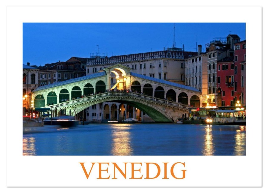 Venedig (Wandkalender 2026 DIN A4 quer), CALVENDO Monatskalender - Thomas Fietzek