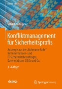 Cover-Bild zum Titel 'Konfliktmanagement für Sicherheitsprofis' von 'Sebastian Klipper'