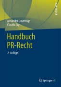 Cover-Bild zum Titel 'Handbuch PR-Recht' von 'Claudia Gips, Alexander Unverzagt'