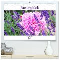 Rosenglück (hochwertiger Premium Wandkalender 2025 DIN A2 quer), Kunstdruck in Hochglanz - Gisela Kruse