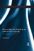Cover-Bild zum Titel 'Pronunciation for English as an International Language' von 'Ee-Ling Low'