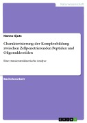Cover-Bild zum Titel 'Charakterisierung der Komplexbildung zwischen Zellpenetrierenden Peptiden und Oligonukleotiden' von 'Hanno Sjuts'