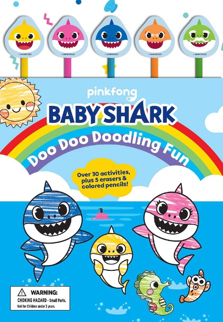 Baby Shark: Doo Doo Doodling Fun (Pencil Toppers) - Pinkfong