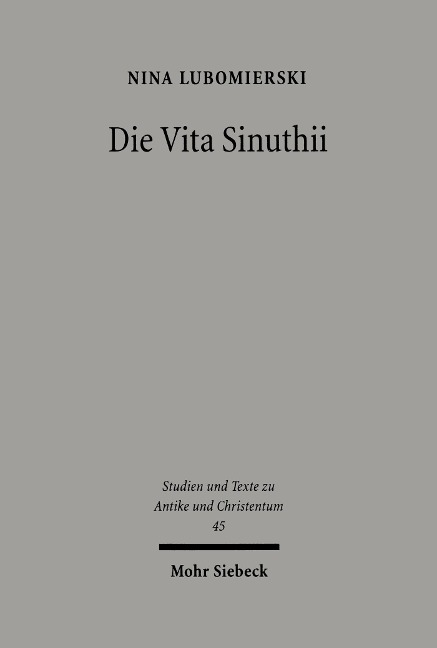 Die Vita Sinuthii - Nina Lubomierski
