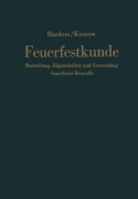 Cover-Bild zum Titel 'Feuerfestkunde' von 'Sigismund Kienow, Friedrich Harders'