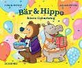 Cover-Bild zum Titel 'Bär & Hippo feiern Geburtstag' von 'Timon Meyer, Julian Meyer'