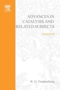 Cover-Bild zum Titel 'Advances in Catalysis' von ''