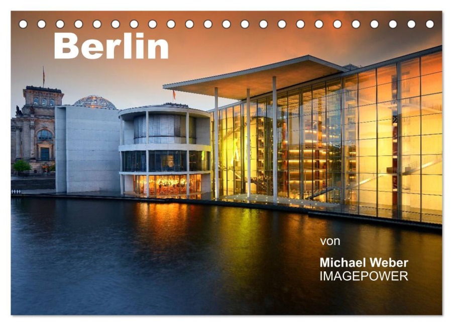 Berlin (Tischkalender 2026 DIN A5 quer), CALVENDO Monatskalender - Michael Weber