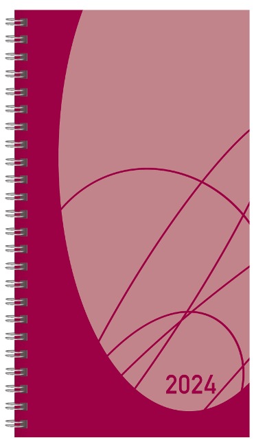 Taschenkalender Modus XL Flexi Colourlux berry 2024 - 