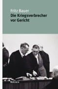 Cover-Bild zum Titel 'Die Kriegsverbrecher vor Gericht' von 'Fritz Bauer'