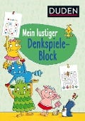Cover-Bild zum Titel 'Mein lustiger Denkspiele-Block' von 'Andrea Weller-Essers'