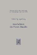 Cover-Bild zum Titel 'Herrlichkeit des Neuen Bundes' von 'Volker Spangenberg'