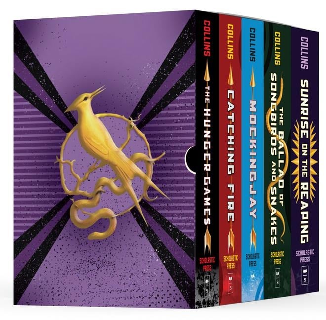 Hunger Games 5-Book Hardcover Box Set (the Hunger Games, Catching Fire, Mockingjay, the Ballad of Songbirds and Snakes, Sunrise on the Reaping) - Suzanne Collins