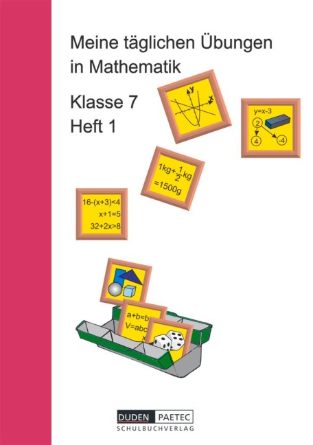 Meine täglichen Übungen in Mathematik Klasse 7 Heft 1 - Karlheinz Lehmann, Reinhard Stamm, Wolfgang Schulze