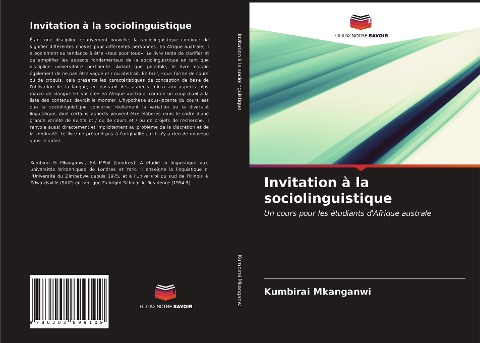 Invitation à la sociolinguistique - Kumbirai Mkanganwi