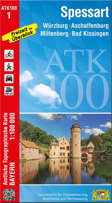ATK100-1 Spessart (Amtliche Topographische Karte 1:100000) - 