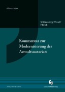 Cover-Bild zum Titel 'Kommentar zur Modernisierung des Anwaltsnotariats - eBroschüre (PDF)' von ''