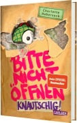 Cover-Bild zum Titel 'Bitte nicht öffnen 9: Knautschig!' von 'Charlotte Habersack'