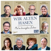 Cover-Bild zum Titel 'Wir alten Hasen (Hörbuch)' von 'Konstantin Wecker, Isolde Ohlbaum, Michaela May, Willy Astor, Heribert Prantl'