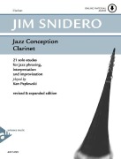 Cover-Bild zum Titel 'Jazz Conception Clarinet' von 'Jim Snidero'