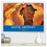 Cover-Bild zum Titel 'Natur abstrakt Farben und Strukturen (hochwertiger Premium Wandkalender 2026 DIN A2 quer), Kunstdruck in Hochglanz' von 'Ulrike Schwab'