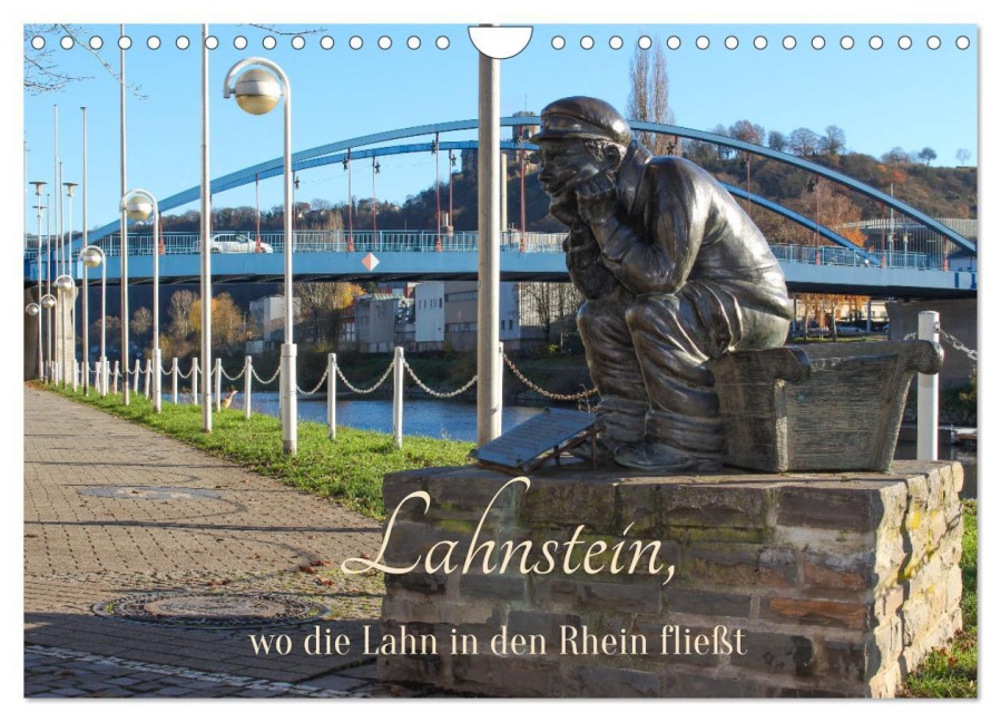 Lahnstein, wo die Lahn in den Rhein fließt (Wandkalender 2026 DIN A4 quer), CALVENDO Monatskalender - Christine Wirges