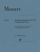 Cover-Bild zum Titel 'Mozart, Wolfgang Amadeus - Klarinettenquintett A-dur KV 581 und Fragment KV Anh. 91 (516c)' von 'Wolfgang Amadeus Mozart'