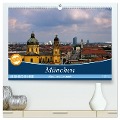 München - Facetten einer Stadt (hochwertiger Premium Wandkalender 2024 DIN A2 quer), Kunstdruck in Hochglanz - Christoph Höfer