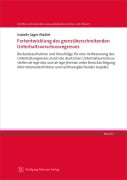 Cover-Bild zum Titel 'Fortentwicklung des grenzüberschreitenden Unterhaltsvorschussregresses' von 'Isabelle Jäger-Maillet'